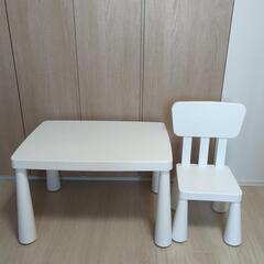 イケア子供用机及び椅子セット
