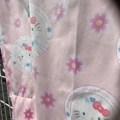 難あり。ハローキティカーテン　ピンクの画像