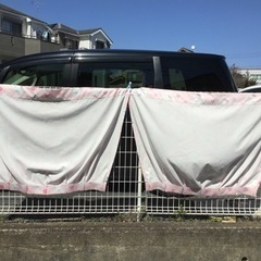 難あり。ハローキティカーテン　ピンクの画像