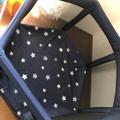 折りたたみベビーサークルの画像