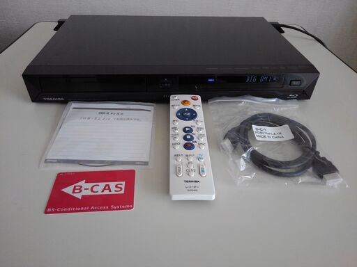 【商談成立受付停止】東芝2011年製D-BZ510  ブル－レイレコーダーHDD320GB  W録画　BDドライブ訳あり
