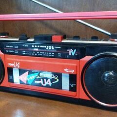 ◆取引条件あり◆動作不良◆昭和家電◆三洋 ラジカセ MR-U4TⅢ