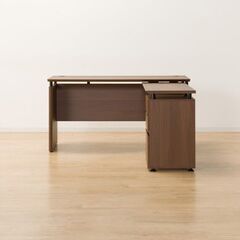 【お宝堂】超美品★システムデスク★サブデスク付き★幅140ｃｍの画像