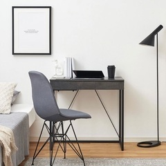 デスク　PCデスク　ブラックの画像