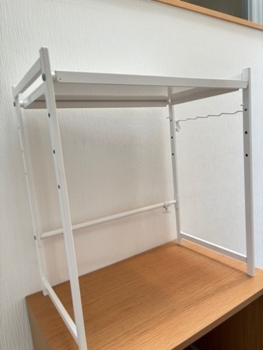 伸縮レンジ上ラック　キッチン収納　tower風