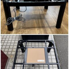 定価16000円 極美品 掛け布団付き！こたつ 正方形 天板リバーシブル ブラック 幅70×70×高さ36cm KDI-70BK カジュアル テーブル 一人暮らし 単身赴任 ディーエイチアイ株式会社の画像