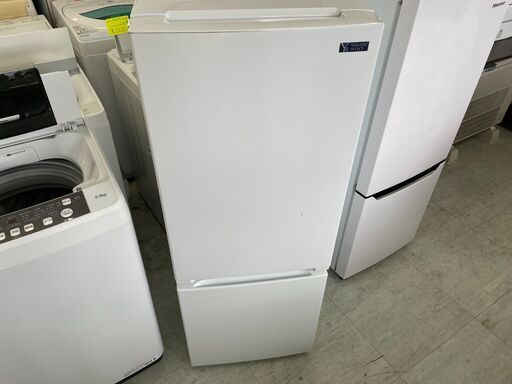 配送設置込み　2019年製　ヤマダ電機156L冷蔵庫　分解クリーニング済み