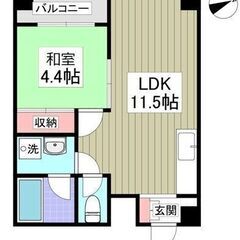💚東京都稲城市押立💚1LDK / 35.27㎡💰敷金/礼金0ヶ月...