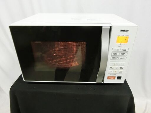 YAMAZEN オーブンレンジ YRS-G160V(W) 2022年製 トースト機能付き ターンテーブル
