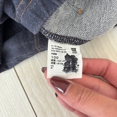 キッズ　100サイズUNIQLOレギンスの画像