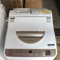 ★売約済★　SHARP シャープ 洗濯乾燥機 ES-T6GBK-N 家電 生活家電 洗濯機　ドラム式洗濯機　の画像