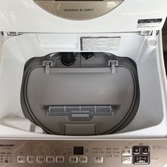 ★売約済★　SHARP シャープ 洗濯乾燥機 ES-T6GBK-N 家電 生活家電 洗濯機　ドラム式洗濯機　の画像