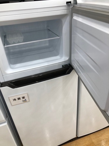 【軽トラック貸出サービス有】Hisense 2ドア冷蔵庫　120L 2019年祭
