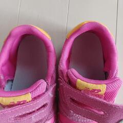 new balance　14センチ　スニーカーの画像