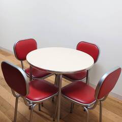 カフェ使用(中古) テーブル・イス【残数僅かにつき、さらに値下げ...