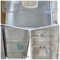 三菱 146L 冷蔵庫 MR-PT15T-B 2012年製 ブラック 冷凍冷蔵庫 MITSUBISHIの画像