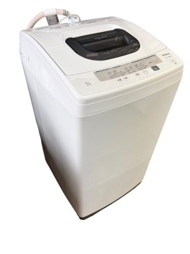 NO.1300 【2020年製】 HITACHI 全自動洗濯機 5kg NW-50E
