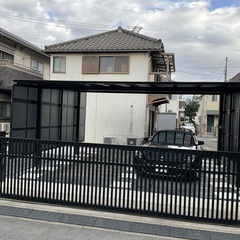 Lixil リクシル　カーポート　ネスカF ワイド ２台用　解体...