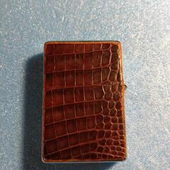  クロコダイル本革ZIPPO