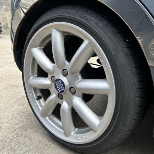 ワーク　デュランダル　19インチ　タイヤホイールボルトセット　フェラーリ348で使用 ワーク デュランダル 19インチ タイヤホイールボルトセット フェラーリ