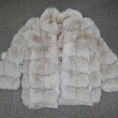 ◆お引取り限定/三重県/値引不可◆中古毛皮JK　詳細不明（J-58）