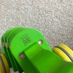 ワニ　木のおもちゃの画像