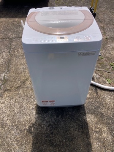 【※売約中】【美品】SHARP 7キロ全自動洗濯機　2017年式