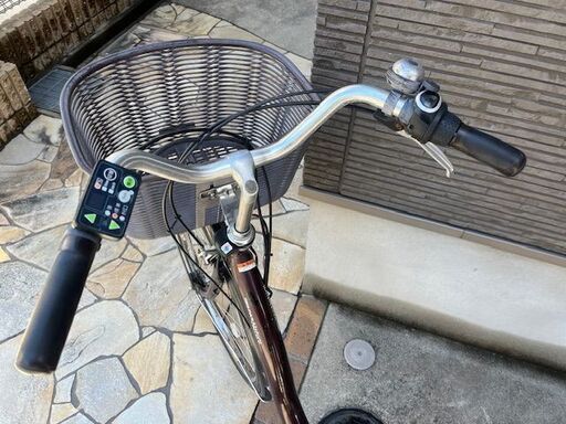 ?現行長生バッテリー！8.7Ah　ヤマハ　パスナチュラ　26インチ　 電動自転車　電動アシスト自転車　03297