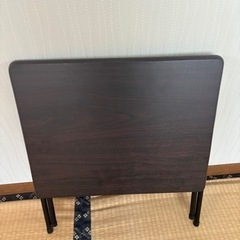 折りたたみローテーブル