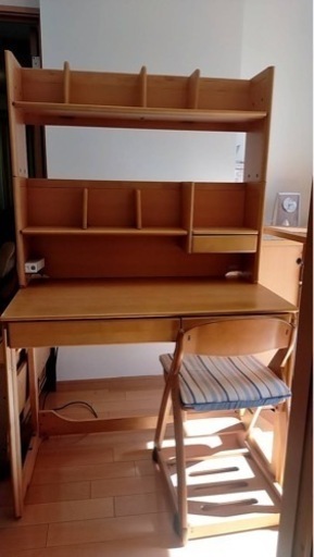 【定価15万円】学習用デスク+サイド収納付き