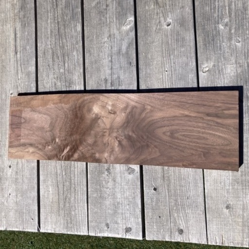 ブラックウォールナット　一枚板　820✖️240✖️32