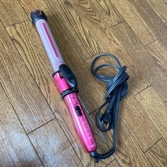 ヘアアイロン　ピンク