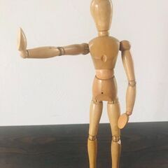 希少　台なしタイプ　木製デッサン人形　モデル人形　の画像
