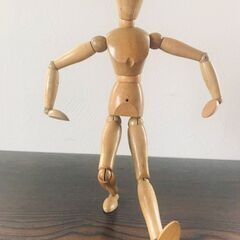 希少　台なしタイプ　木製デッサン人形　モデル人形　の画像