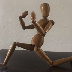 希少　台なしタイプ　木製デッサン人形　モデル人形　の画像