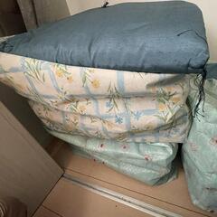 冬用座布団12枚(袋付)(1200円)の画像
