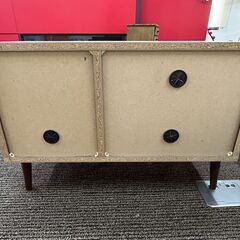 テレビ台　ローボード　フラップドアタイプ　木製棚　飾り棚の画像