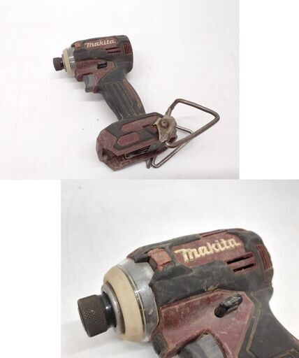 マキタ 充電式インパクトドライバ TD001GDXAR オーセンティックレッド 本体 充電器セット バッテリー欠品 makita 札幌