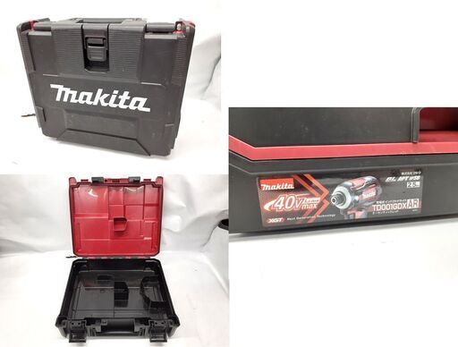 マキタ 充電式インパクトドライバ TD001GDXAR オーセンティックレッド 本体 充電器セット バッテリー欠品 makita 札幌
