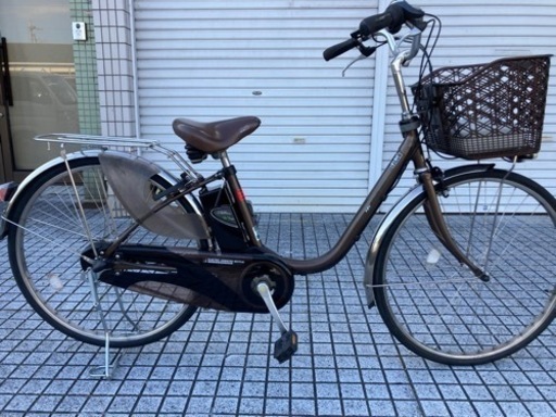 【電動自転車】美品❗️パナソニック　ビビ26インチ　8.9ah新品バッテリー付　整備済み❗️若林自転車　膳所店　SALE中