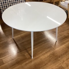 円形ダイニングテーブル【町田市再生家具】233286