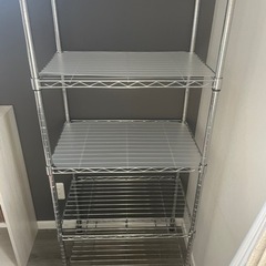 ニトリ　収納家具 スチールラック　追加購入パーツ付き！