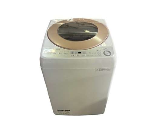 SHARP 全自動電気洗濯機 10kg 2017年製 ES-GV10B-T