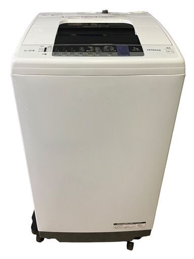 HITACHI 日立 全自動電気洗濯機 NW-70C(形)　7.0kg 2019年製 　中古品　動作確認済 直接引取大歓迎‼ 地域限定有料配送サービスあり‼