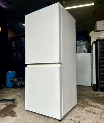 札幌市内配送可 19年製 アクア AQUA 126L 2ドア冷凍冷蔵庫 AQR-E13J 右開き