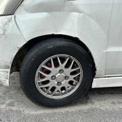 MRワゴン　事故車エンジンかかりますの画像