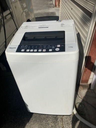 Hisense 洗濯機5.5kg 2016年