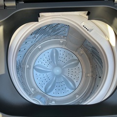 【RKGSE-152】特価！ハイセンス/Hisense/5.5kg洗濯機/HW-G55EK/中古/2021年製/来店引取歓迎/近隣弊社配達有料で可の画像