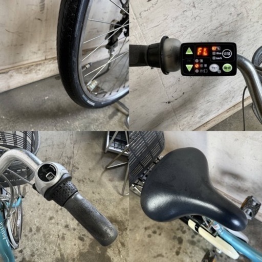 231□岐阜発　△BRIDGESTONE Assista/電動アシスト自転車/3段変速/26インチ/充電器無し/走行確認/バッテリー8.9Ah/現状品　R5.12/15□