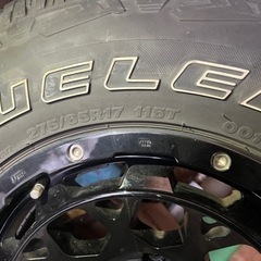 レイズのホイール　
275/65R17 4本セット 6穴 ランクル プラド ハイラックス等の画像